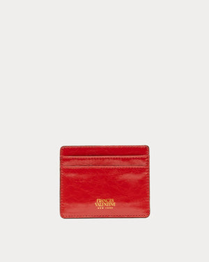 CARD CASE CRINKLED LEATHER