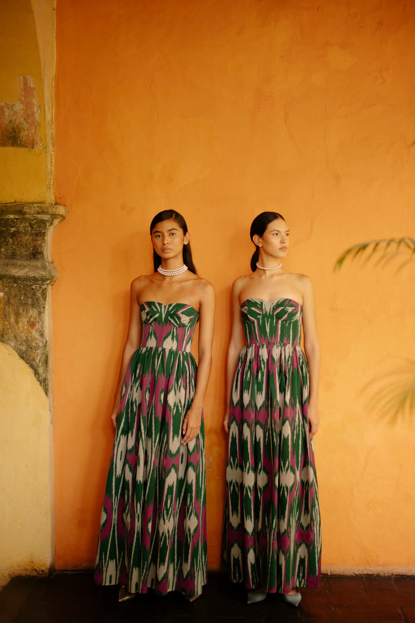 JUNGLE ORCHID DRESS