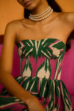 JUNGLE ORCHID DRESS