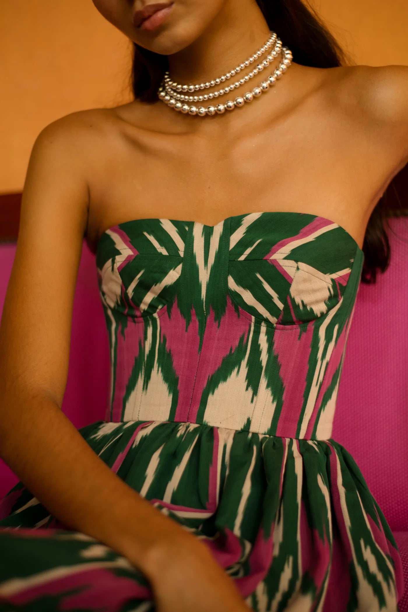 JUNGLE ORCHID DRESS