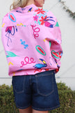 ARTIST POPLIN BUTTON UP TOP
