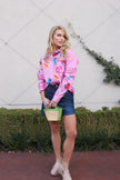 ARTIST POPLIN BUTTON UP TOP