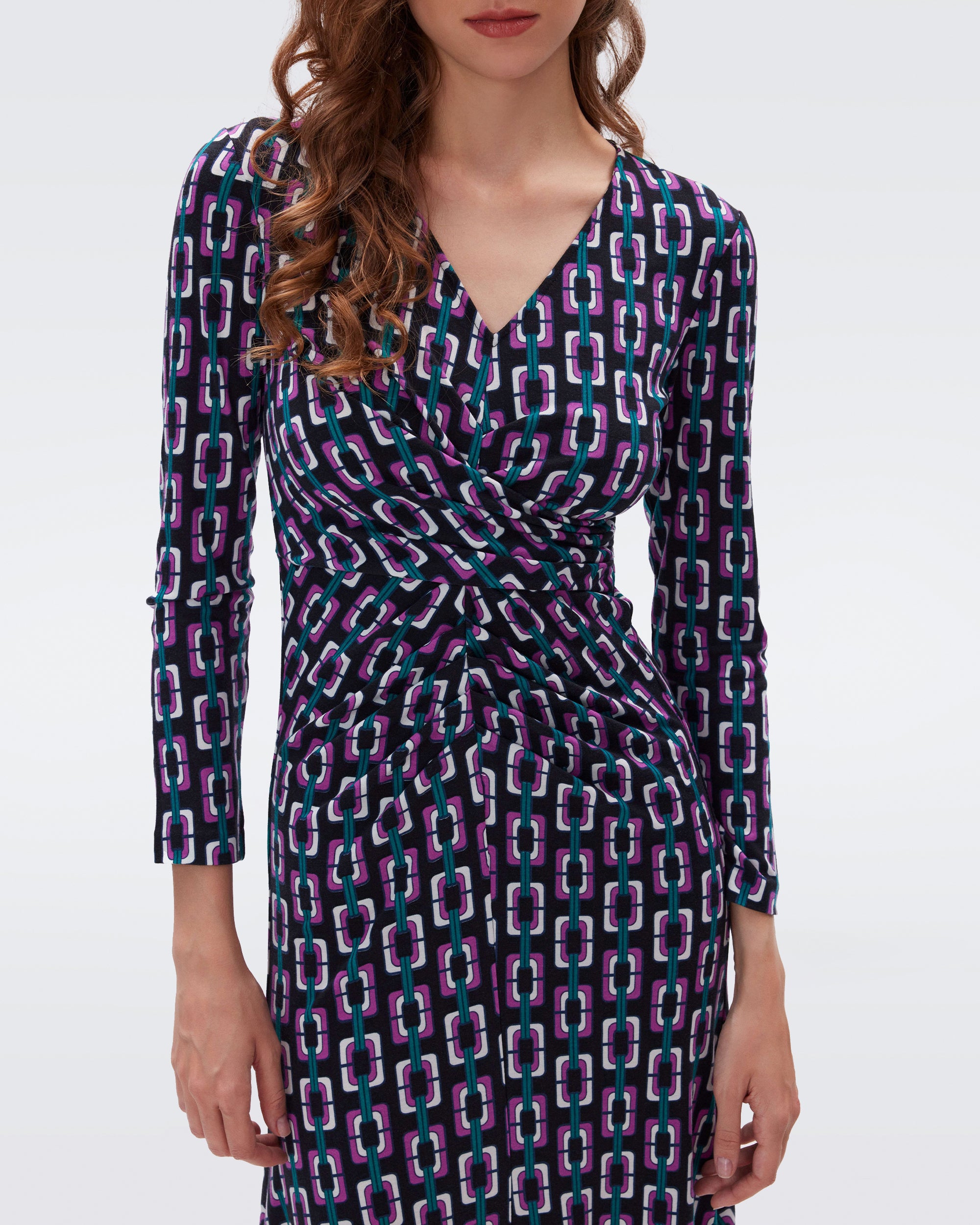 DVF NEW TIMMY MIDI DRESS