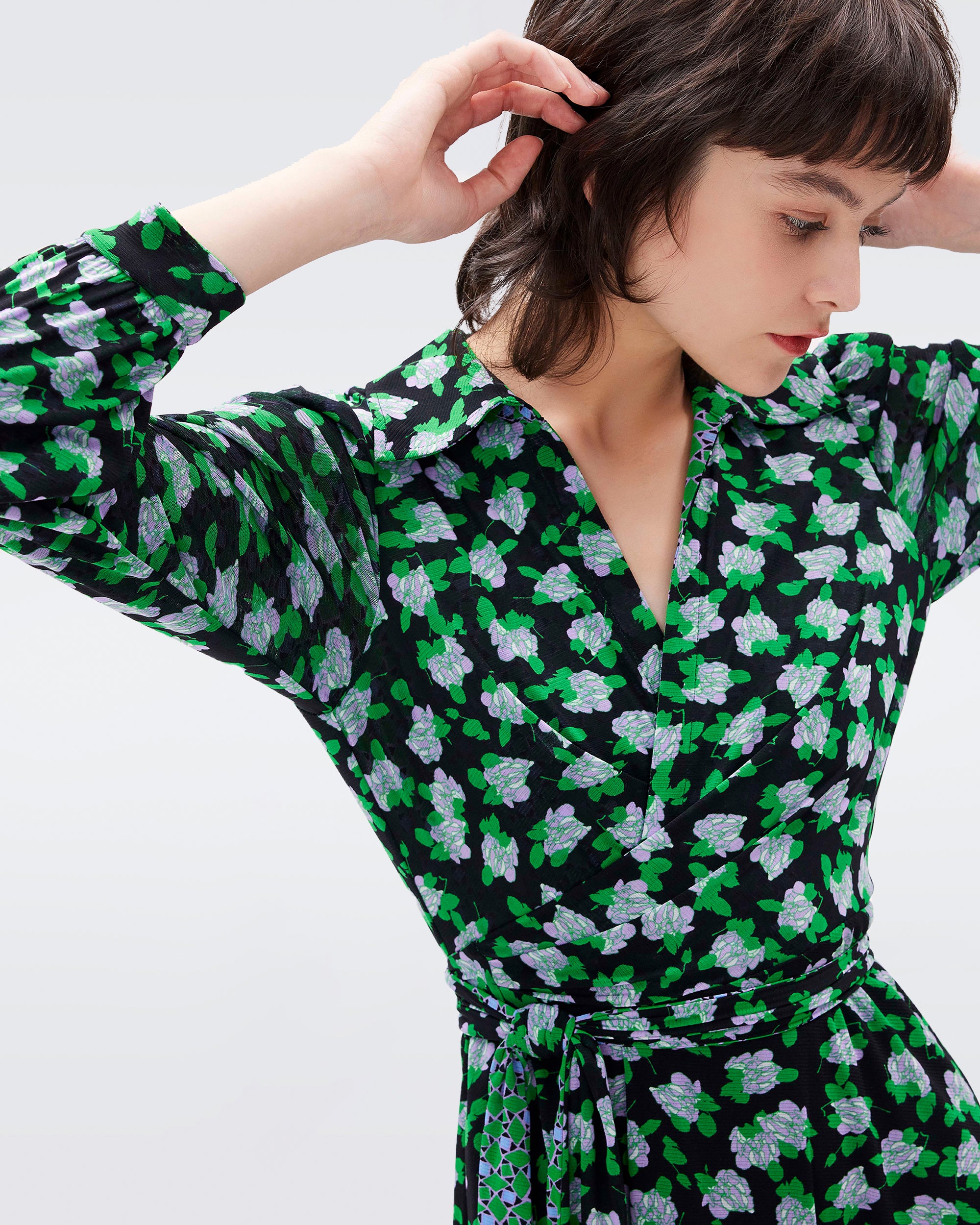 DVF PHOENIX REVERSIBLE DRESS