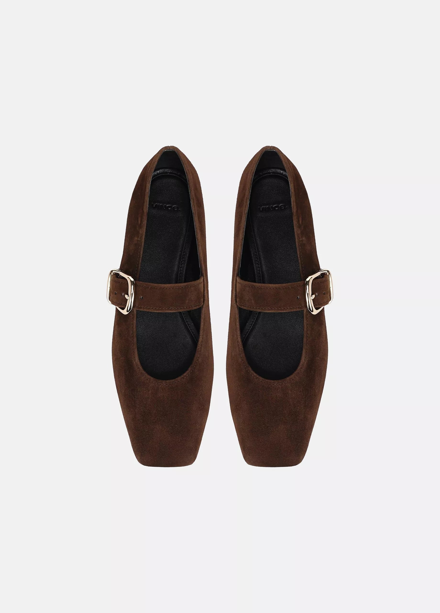 DANIELA SUEDE MARY JANE FLAT