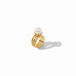 DELPHINE PEARL RING SET  SIZE 8