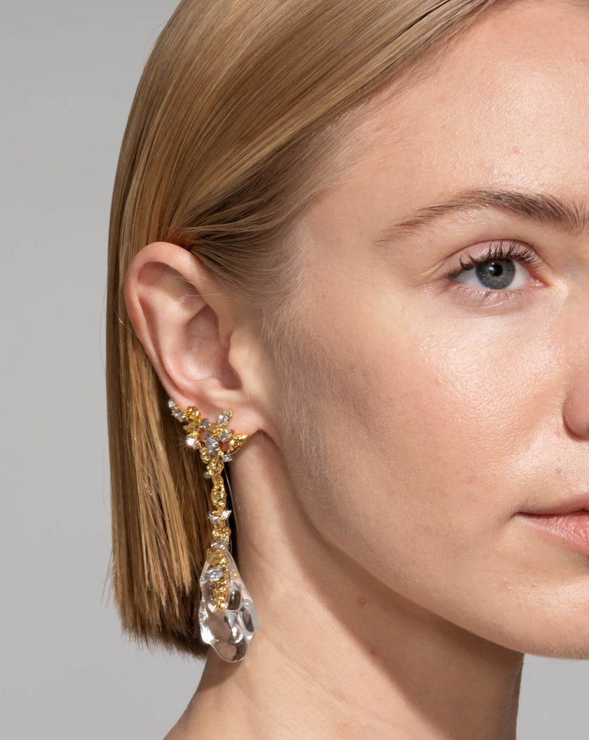 DREAM RAIN POST DROP EARRING