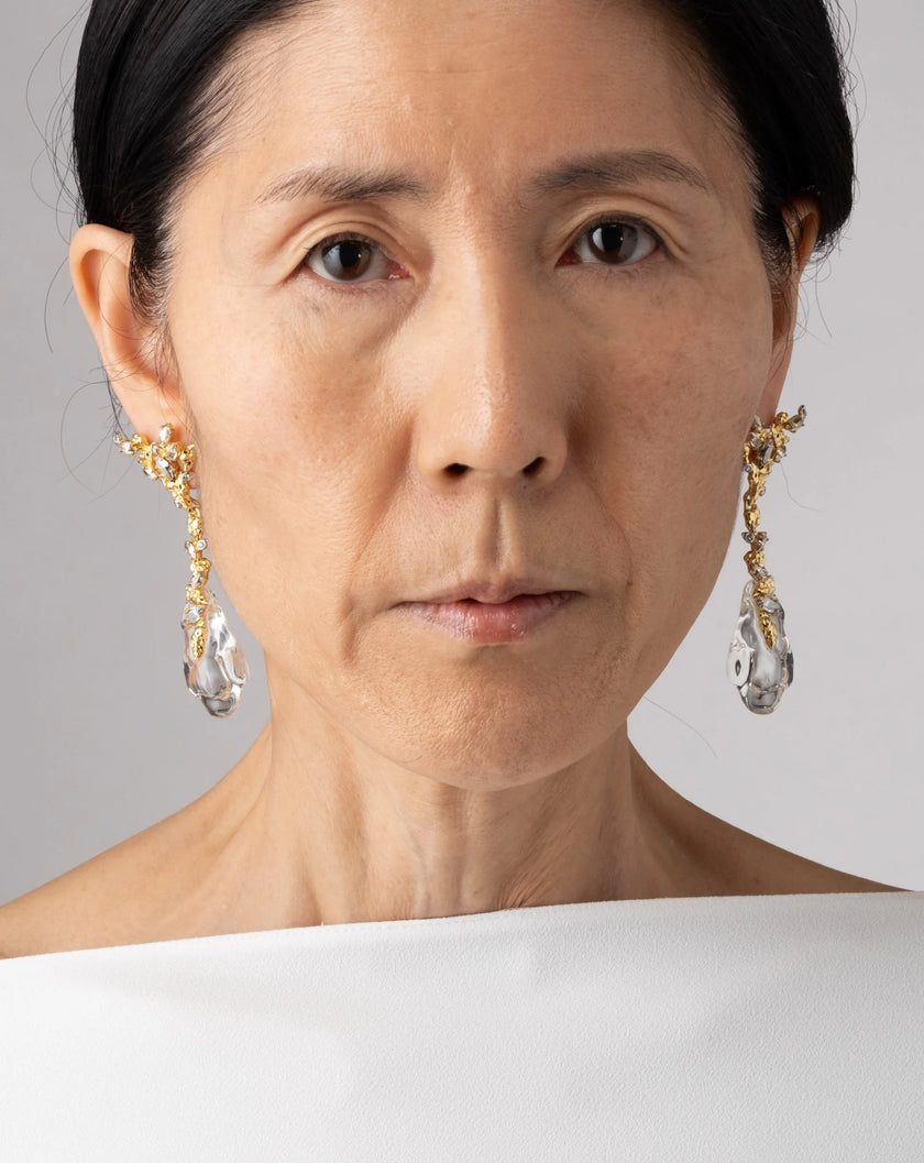 DREAM RAIN POST DROP EARRING