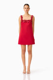 LUCETTA SHIFT MINI DRESS