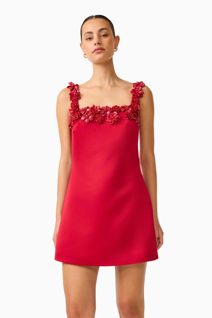 LUCETTA SHIFT MINI DRESS