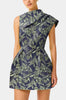 LUELLA  ASYMMETRIC MINI DRESS