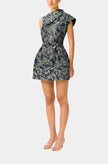 LUELLA  ASYMMETRIC MINI DRESS