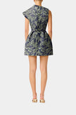 LUELLA  ASYMMETRIC MINI DRESS