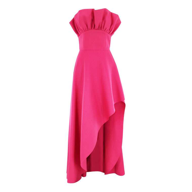 LIORA STRAPLESS STRUCTURED GOWN