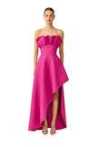 LIORA STRAPLESS STRUCTURED GOWN