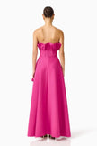 LIORA STRAPLESS STRUCTURED GOWN