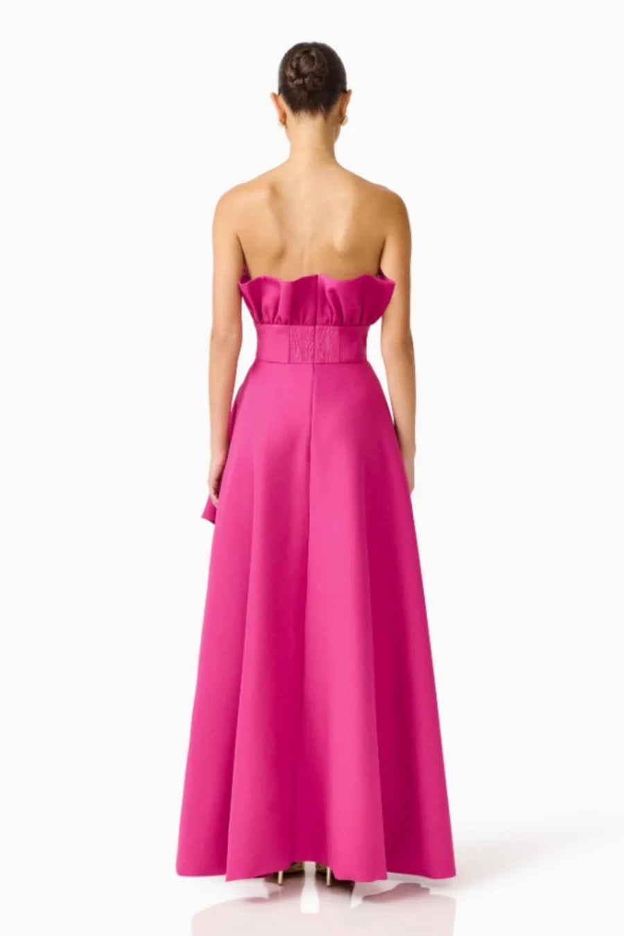 LIORA STRAPLESS STRUCTURED GOWN