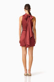 CALISTA NECK SCARF MNI DRESS