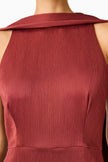 CALISTA NECK SCARF MNI DRESS