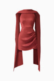 CALISTA NECK SCARF MNI DRESS