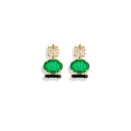 GRIFFON EARRING IN DECO