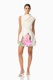 AZELIE ASYMMETRICAL MINI DRESS