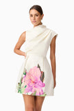 AZELIE ASYMMETRICAL MINI DRESS
