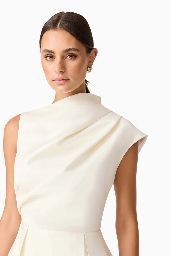 AZELIE ASYMMETRICAL MINI DRESS