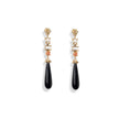 LUXE TOTEM DROP EARRINGS IN SUNSET