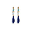 LUXE TOTEM DROP EARRING IN TWIGHLIGHT