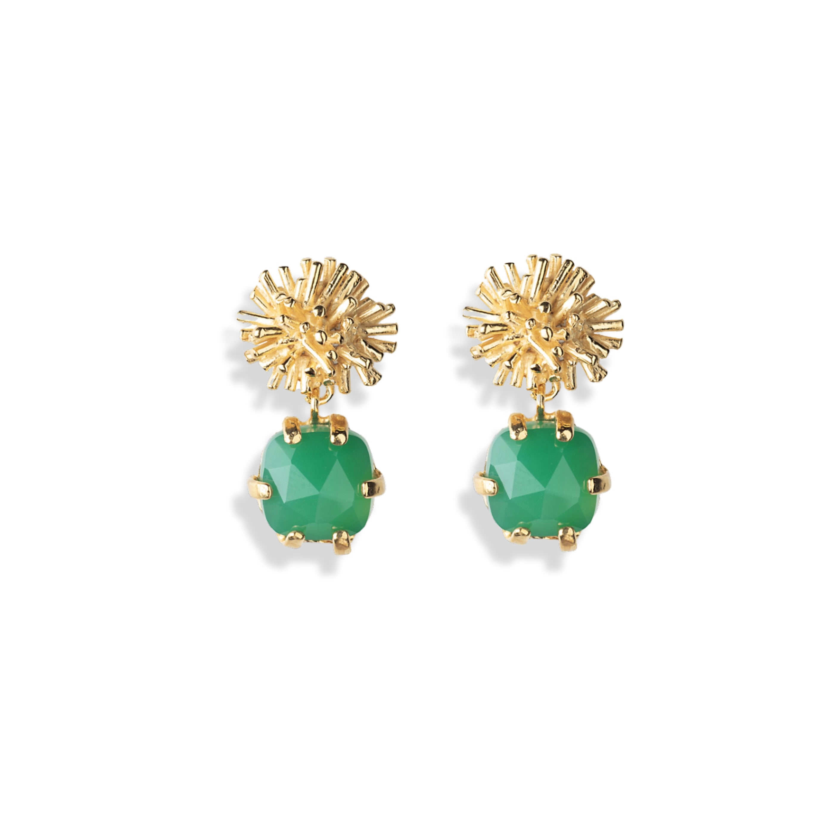 SUNRISE EARRING IN PALM