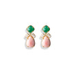 TEARDROP EARRING IN PALM BEACH