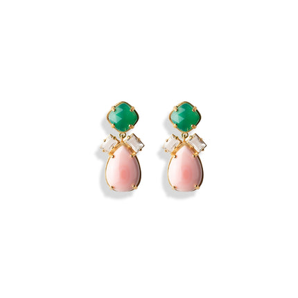 TEARDROP EARRING IN PALM BEACH