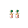 TEARDROP EARRING IN PALM BEACH