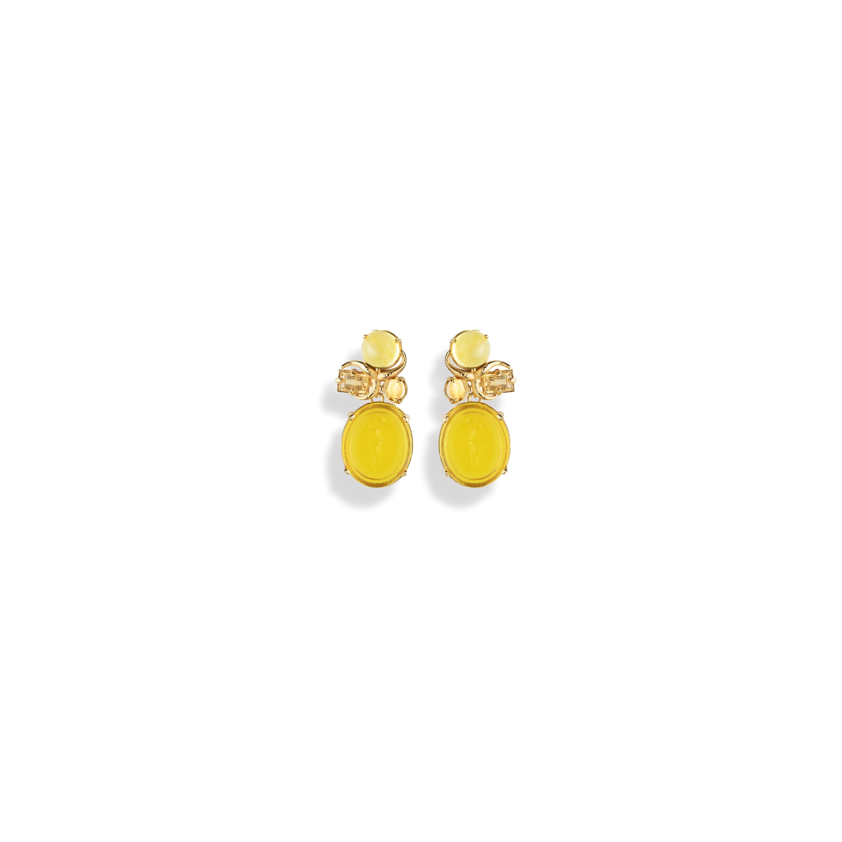 PASSION EARRINGS IN MIMOSA