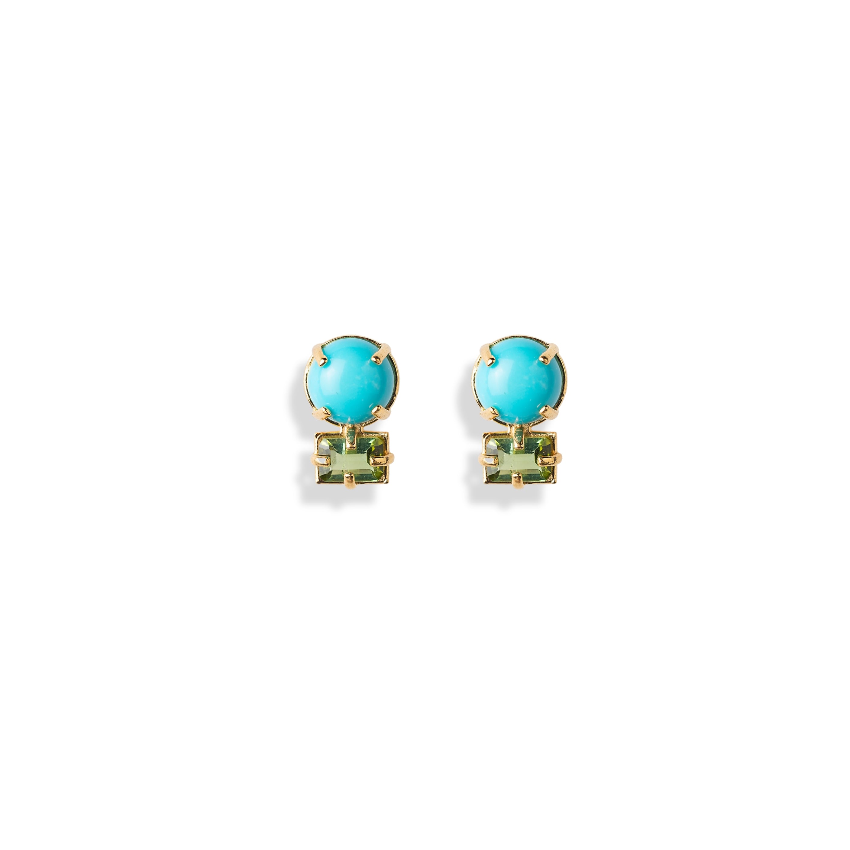 JUICY GEMMA STUDS IN LANSCAPE