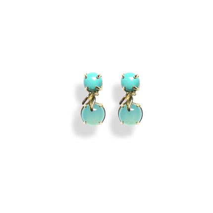 MEDITERRANEAN EARRING IN MYRTILLE