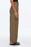STUD EMBELLISHED WIDE LEG PANT