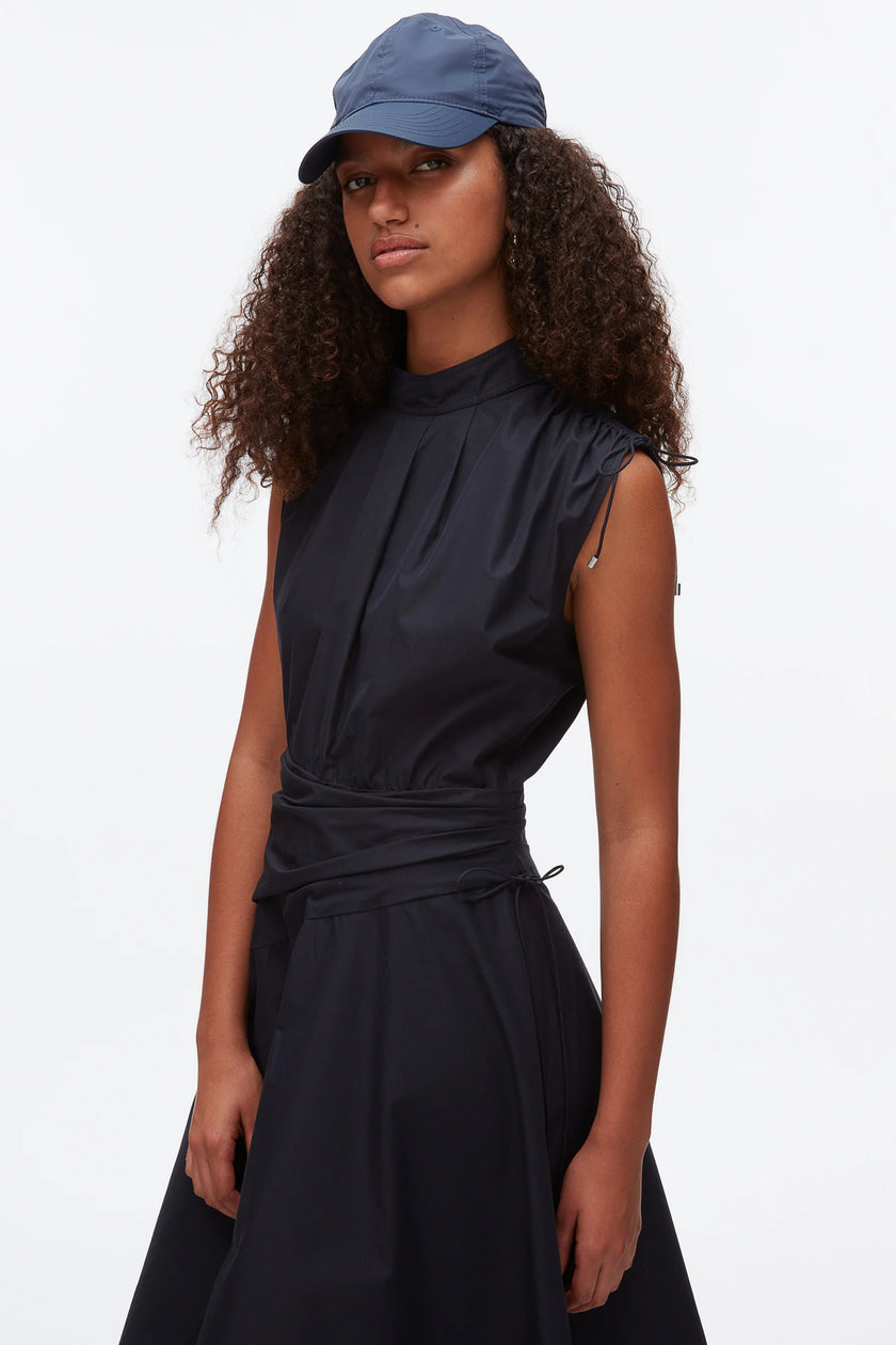 RUCHED HANDKERCHIEF DRESS