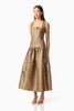 ELARA DROP WAIST MIDI DRESS