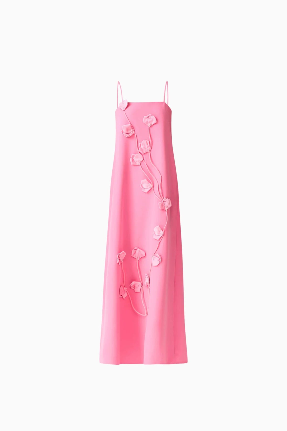 NOLANA FLORAL APPLIQUE GOWN