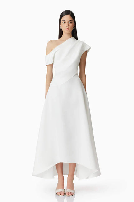 MARISSA ONE SHOULDER GOWN