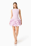 SAPHINE RUFFLE MINI DRESS
