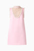 ESPERA SHIFT MINI DRESS IN ROSE PINK