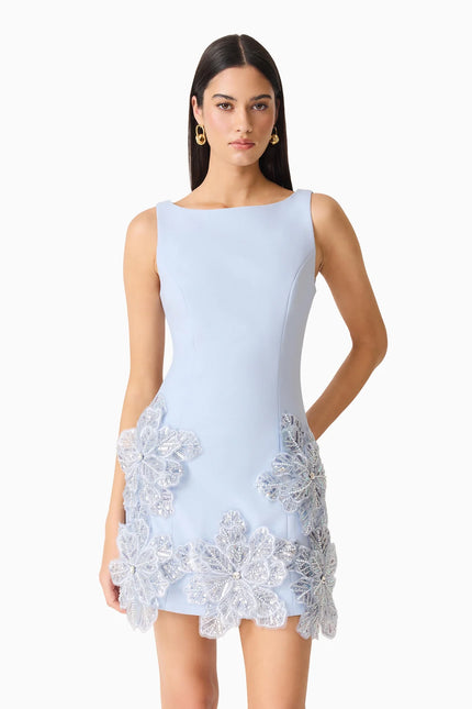 SKYE EMBELLISHED MINI DRESS