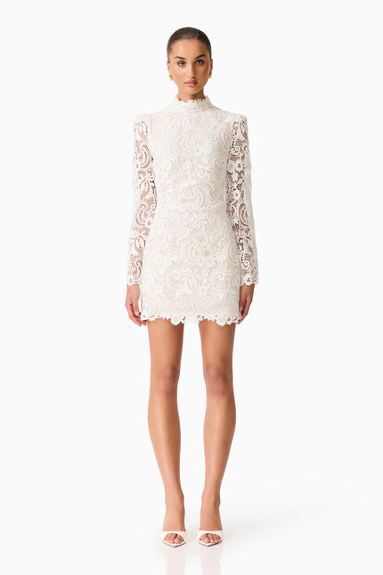 CORA LONG SLEEVE MINI DRESS