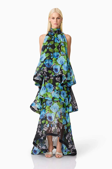BRIONY TIERED GOWN