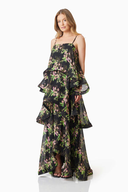 ULA TIERED MAXI DRESS