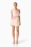 ROVA ONE SHOULDER MINI DRESS