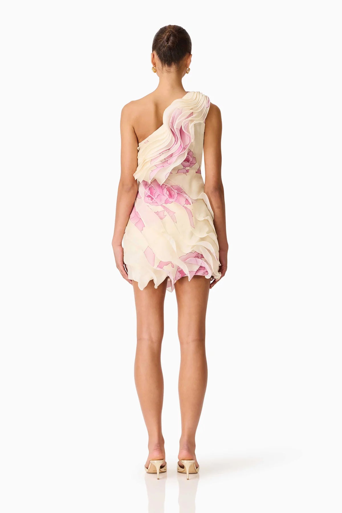 ROVA ONE SHOULDER MINI DRESS